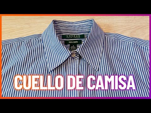 Cómo coser un CUELLO de CAMISA paso a paso