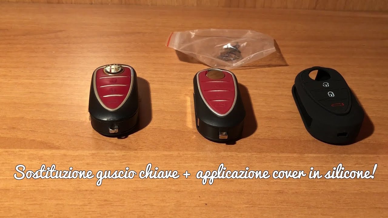 COVER CHIAVE ALFA romeo giulietta mito guscio telecomando key shell  silicone EUR 9,90 - PicClick IT