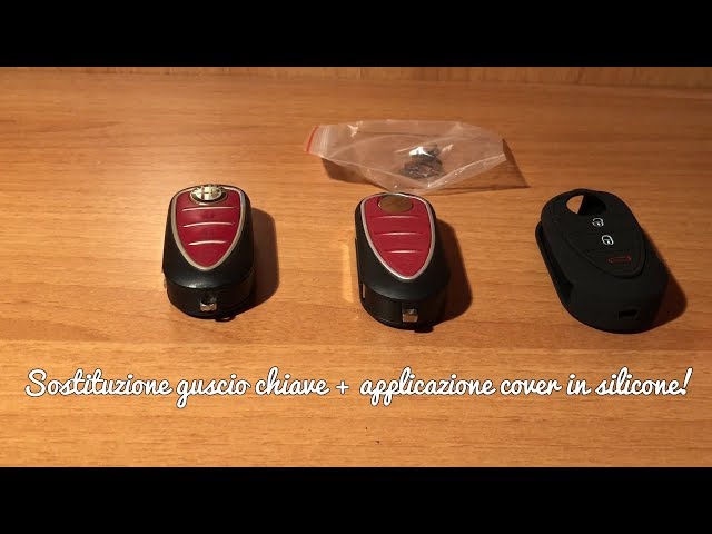 Replacement of the key shell on the Alfa Romeo MiTo / Giulietta 