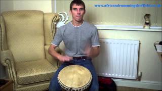 Djembe Lesson : Solo Rudiments 1 & 2