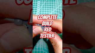 fast build sembo x hemoxian Red testier complete build #toys #gundam #gundamcommunity #modelkit