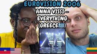 REACTION TO Anna Vissi - Everything (Greece 🇬🇷 Eurovision 2006) FIRST TIME LISTENING TO ANNA VISSI