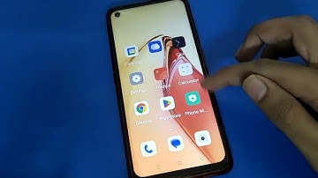 Home screen setting oppo F21s pro, how to show all app on app drawer mode oppo phone