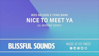 Wes Nelson x YXNG BANE - Nice To Meet Ya (AJ Moreno Remix)