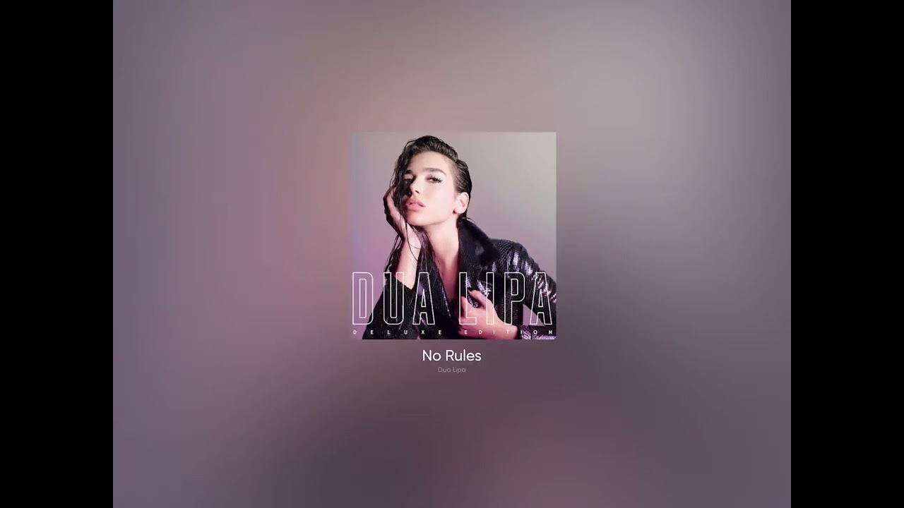 No Rules - Dua Lipa (Acapella - Vocals Only)