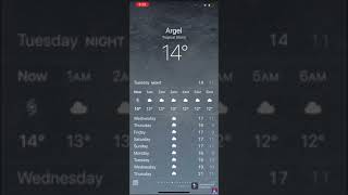 iOS Weather animation: Tropical Storm screenshot 3