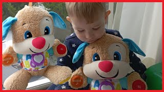 Mustafa Ata Fisher Price Eğitici Köpekçiğiyle Farklı Kelimeler Deniyor Eğlenceli Çocuk Videosu