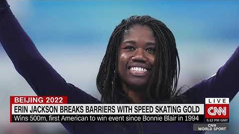 Erin Jackson : 1st Black Woman to Win Olympic Speed Skating Medal