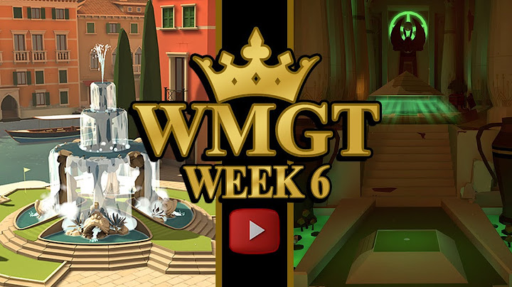 #2👑 WMGT PRO Players (Venice Easy / Zerzura Hard) Walkabout Mini Golf Tournament