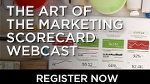 The Art of the Marketing Scorecard