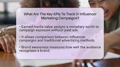 What Are The Key KPIs To Track In Influencer Marketing Campaigns? - Everyday-Networking
