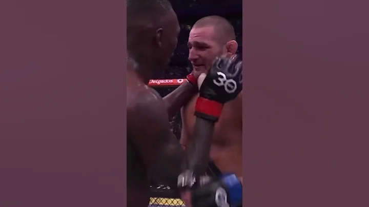 Israel Adesanya Confronts Sean Strickland About Dog #boxing #shorts #ufc #youtubeshorts