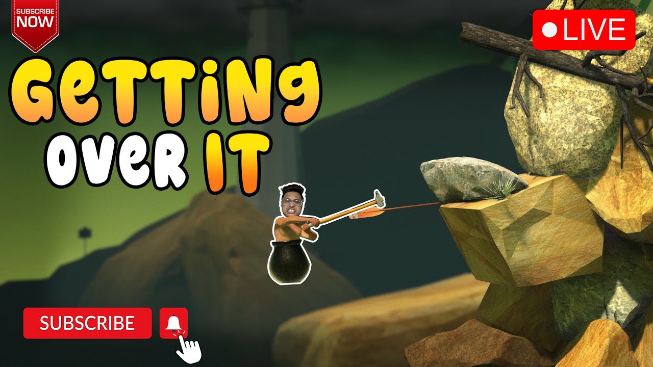 CAN I COMPLETE THIS GAME ?? | GETTING OVER IT GAMEPLAY #1 - YouTube