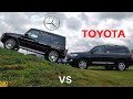 OFF-ROAD LEGENDS! -- 2020 Toyota Land Cruiser vs. Mercedes G-Wagon: Comparison