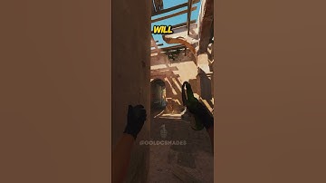 B SITE ENTRY MOLLY ON DUST 2 #shorts #cs2