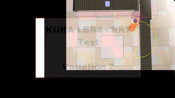 KUKA Robotics LBR4 RRT Test 1-2 - Timotei István Erdei