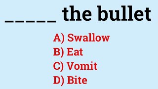 CAN YOU SCORE 10/10? | English Idiomatic Quiz || Complete The Idiom