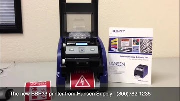 BBP33 label printer