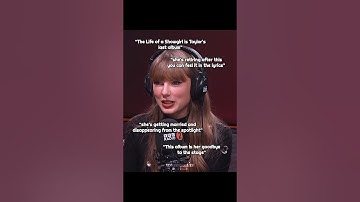 “She’s retiring” meanwhile Taylor teasing TS13 😭🫶 | #taylorswift #shorts