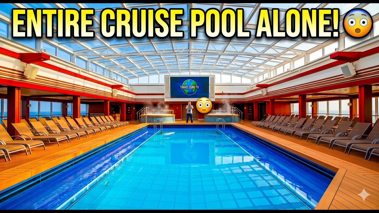 I Had the ENTIRE Cruise Pool to Myself! 😲 (Costa Serena)