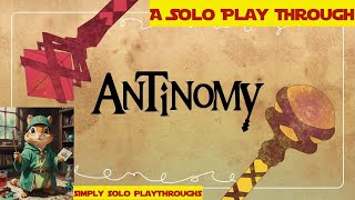 Antinomy: Be a Sorcerer in the Space/Time a solo game play through