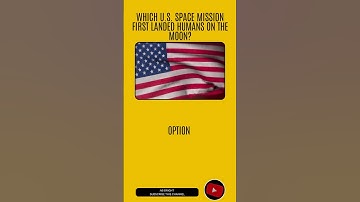 Which NASA Mission Landed the First Humans on the Moon?