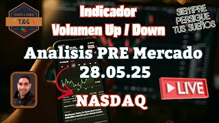 ** Trading en VIVO ** Analisis del Pre Mercado NASDAQ (NQ / MNQ) 28.05.25 - T&amp;G (VIDEO 278)