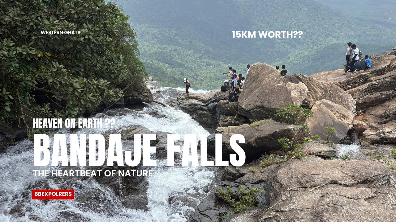 The Most Rewarding Trek in Karnataka? 😮 Bandaje Falls | Hidden Paradise in the Western Ghats