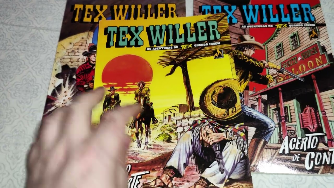 A origem de Tex (Tex Jovem 24-25). Recomendadíssimo!