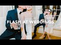 How i use flash at weddings