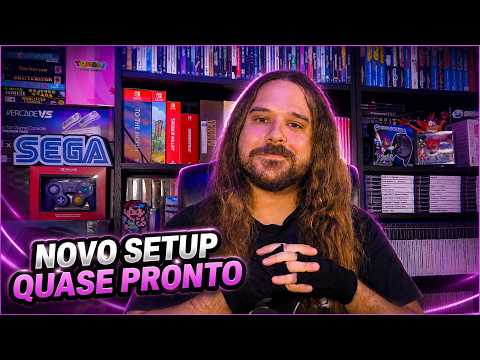 Novo Setup do Canal Está Quase Pronto! D&D e Jogos Retro - Retro Raider