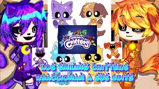 Holis//los smiling critters reaccionan a sus tik toks y shorts #🤓☝️✨🌟☀️💜🧡💛💚💙❤️💓💙#Erika_flor y #✨