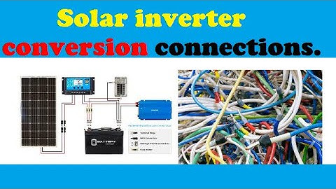 How to connect solar management unit II सोलर चार्ज कंट्रोलर को कनेक्ट कैसे करें II microtek smu 3012