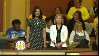 Delegate Holly Seibold commends The Women's Center