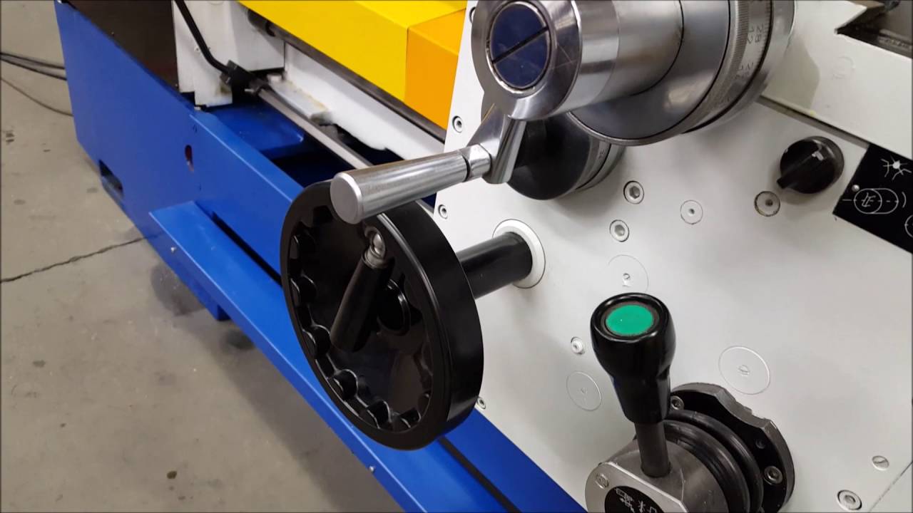 Summit Precision Engine Lathe 16x60 offered by Larry Razza - YouTube