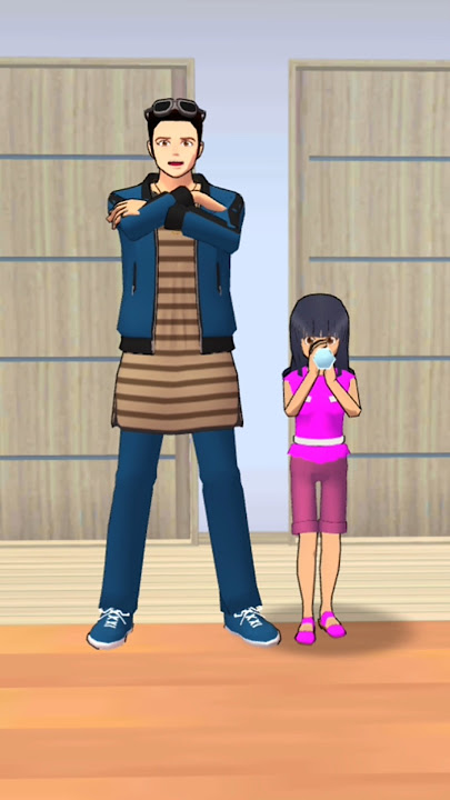 Susu itu disimpan di lemari es 🤣#shorts #sakuraschoolsimulator #shortvideo #viralvideo