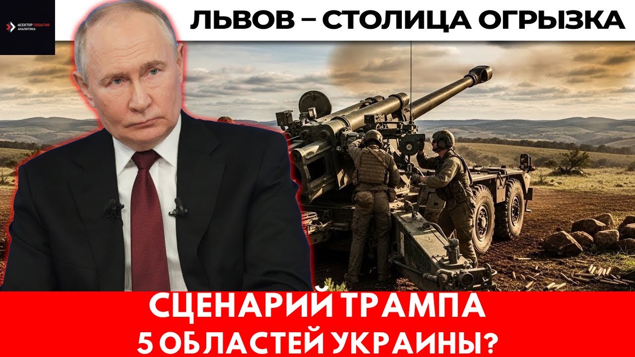 Сценарий Трампа для Украины: Будущее пяти западных областей