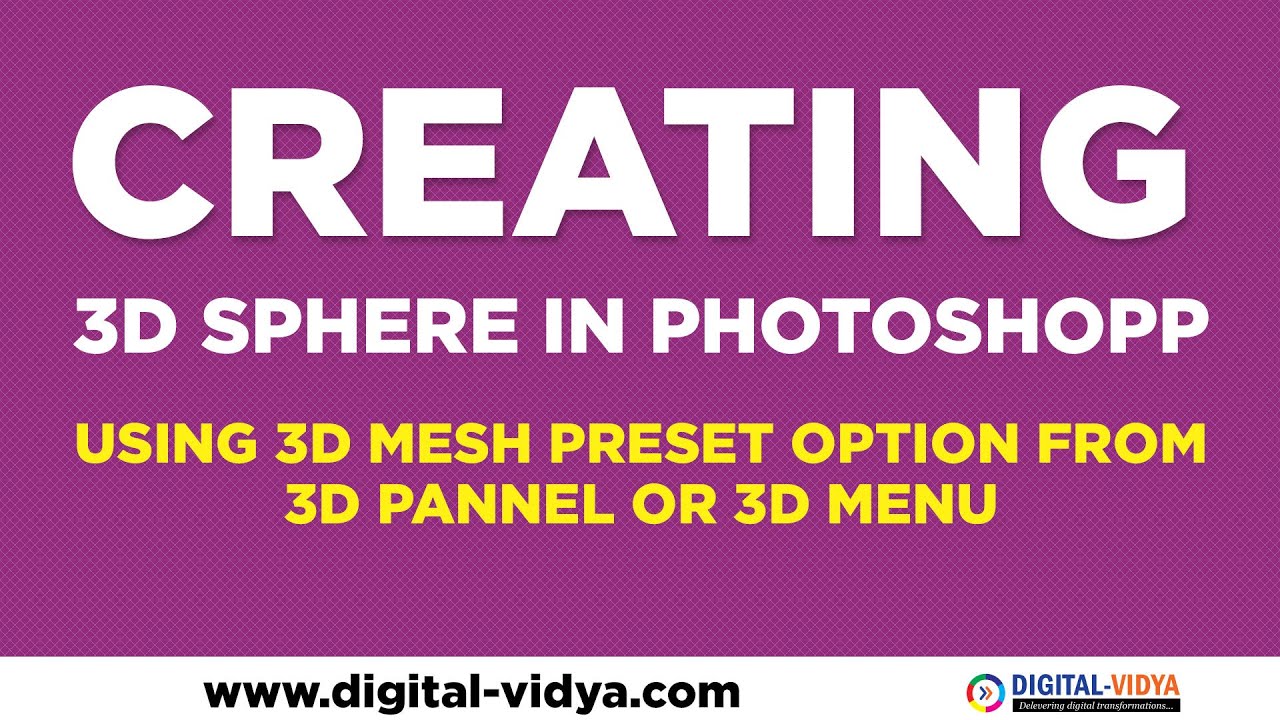 photoshop 3d mesh presets free download