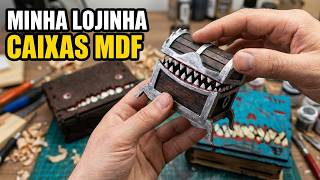 Lojinha Joquinhos Hard?! Caixas de MDF