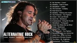 Coldplay, Linkin park, 3 Doors Down, Lifehouse, Nickelback 🎸🎸🎸 Alternative Rock Playlist