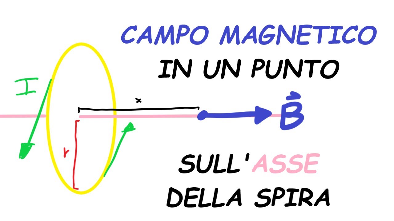 Ep.16 - Campo magnetico nell'asse della spira - Magnetismo - YouTube