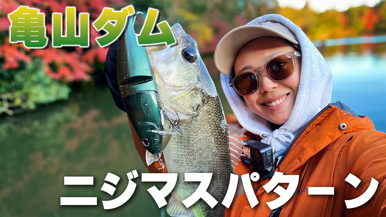 【亀山ダム】ニジマス放流したのでデカいルアーで狙ってみた！