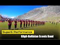 Superb performance gilgitbaltistan scouts band  shandur festival 2022