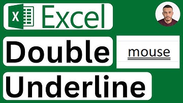 How to Add Double Underline in Excel - Easy to Follow