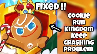 Fix Cookie Run Kingdom App Keeps Crashing Problem |GBM TECH screenshot 5