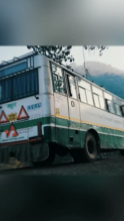 HRTC Nahan Depo. #shorts #hrtc #tatabus #nahan #sirmaur #himachal
