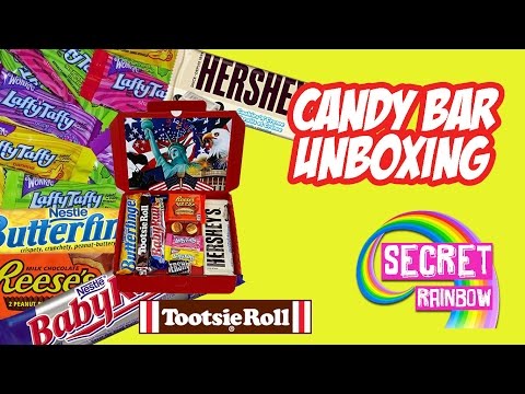 Hershey Candy Taste Test Reese's Butterfinger Baby Ruth for Kids