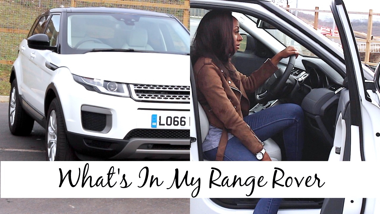 What's In My Car?! | Range Rover Evoque 2016 Review
