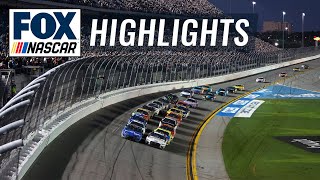 Daytona 500 Highlights: Burton flips, Cindric holds off Blaney | NASCAR ON FOX HIGHLIGHTS