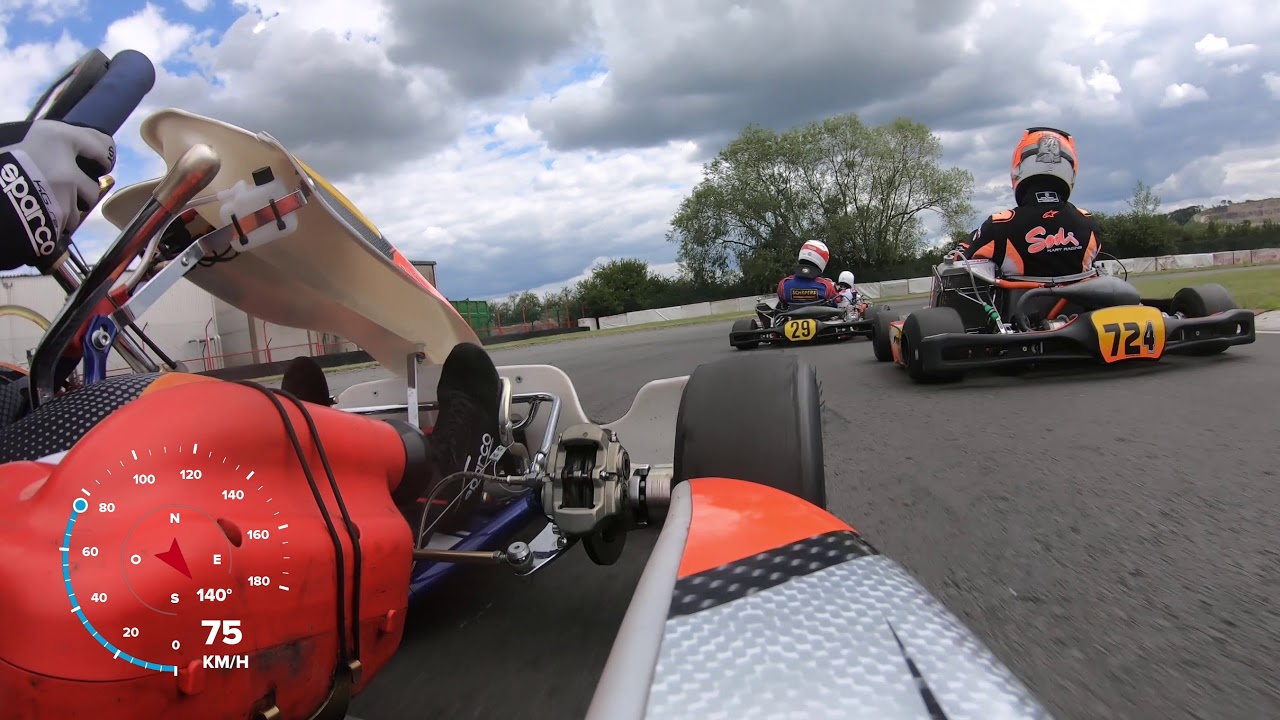 karting KZ 175cc Kosmic 2019 @ Mariembourg 07/06/20 Driver : Christopher Rochmans